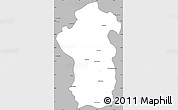 Gray Simple Map of Iakora