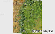 Satellite 3D Map of Ifanadiana