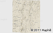 Shaded Relief 3D Map of Ifanadiana