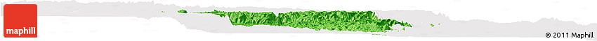 Political Horizon Map of Ifanadiana, cropped outside