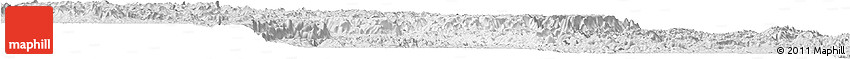 Silver Style Horizon Map of Ifanadiana