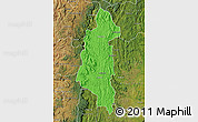 Political Map of Ifanadiana, satellite outside