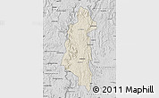 Shaded Relief Map of Ifanadiana, desaturated