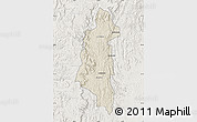 Shaded Relief Map of Ifanadiana, lighten