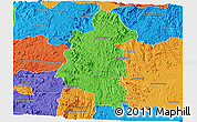 Political Panoramic Map of Ifanadiana