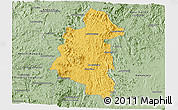 Savanna Style Panoramic Map of Ifanadiana