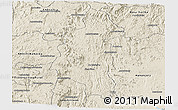 Shaded Relief Panoramic Map of Ifanadiana