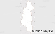 Classic Style Simple Map of Ifanadiana, cropped outside