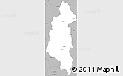 Gray Simple Map of Ifanadiana