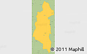 Savanna Style Simple Map of Ifanadiana