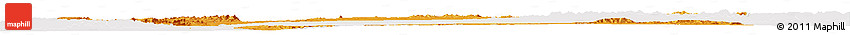 Political Horizon Map of Ihosy, cropped outside