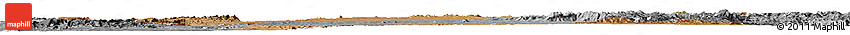 Satellite Horizon Map of Ihosy, desaturated