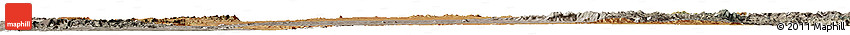 Satellite Horizon Map of Ihosy, semi-desaturated