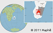 Savanna Style Location Map of Ihosy, highlighted country, highlighted parent region