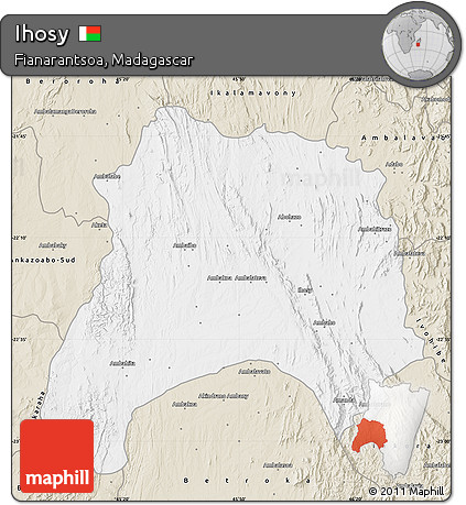 Classic Style Map of Ihosy