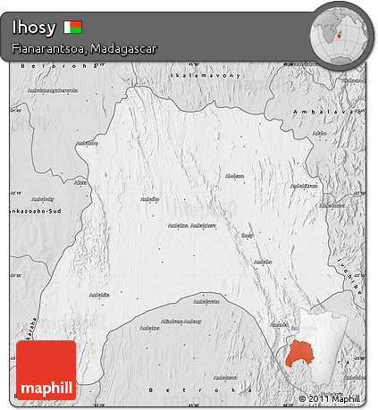 Silver Style Map of Ihosy