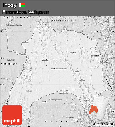 Silver Style Map of Ihosy