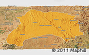 Political Panoramic Map of Ihosy, satellite outside