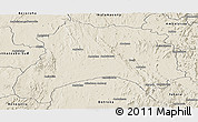 Shaded Relief Panoramic Map of Ihosy