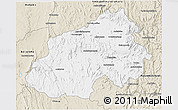 Classic Style 3D Map of Ikalamavony