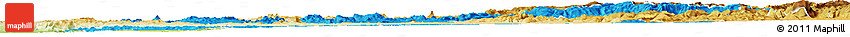 Political Horizon Map of Ikalamavony, physical outside Political Horizon Map of Ikalamavony, physical outside
