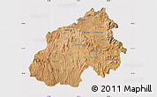 Satellite Map of Ikalamavony, cropped outside