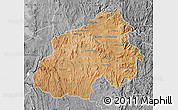 Satellite Map of Ikalamavony, desaturated