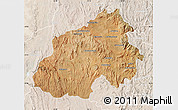 Satellite Map of Ikalamavony, lighten