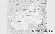 Silver Style Map of Ikalamavony