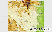 Physical 3D Map of Ivohibe