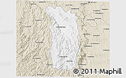 Classic Style 3D Map of Midongy-Sud
