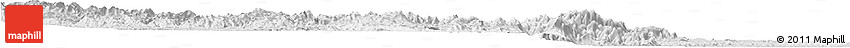 Silver Style Horizon Map of Midongy-Sud
