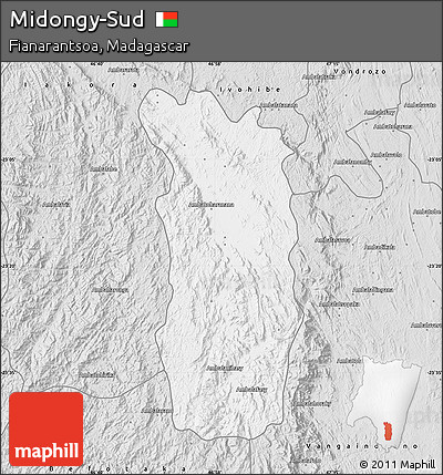 Silver Style Map of Midongy-Sud