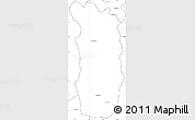 Blank Simple Map of Midongy-Sud