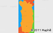 Political Simple Map of Midongy-Sud