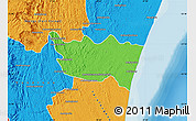 Political Map of Vohipeno