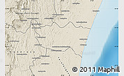 Shaded Relief Map of Vohipeno