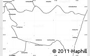 Blank Simple Map of Vohipeno