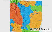 Political 3D Map of Vondrozo