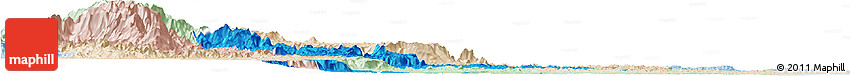 Political Horizon Map of Vondrozo, lighten