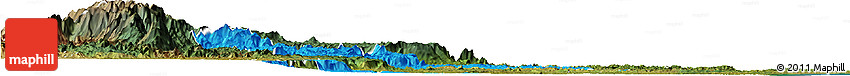 Political Horizon Map of Vondrozo, satellite outside
