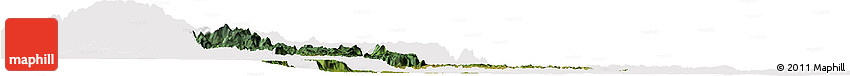 Satellite Horizon Map of Vondrozo, cropped outside