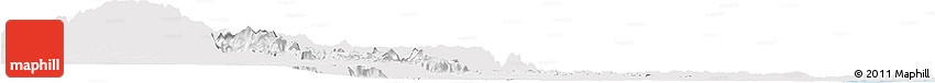 Silver Style Horizon Map of Vondrozo, single color outside