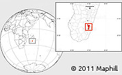Blank Location Map of Vondrozo