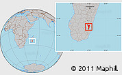 Gray Location Map of Vondrozo