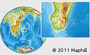 Physical Location Map of Vondrozo