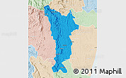 Political Map of Vondrozo, lighten
