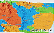 Political Panoramic Map of Vondrozo