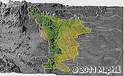 Satellite Panoramic Map of Vondrozo, desaturated