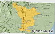 Savanna Style Panoramic Map of Vondrozo